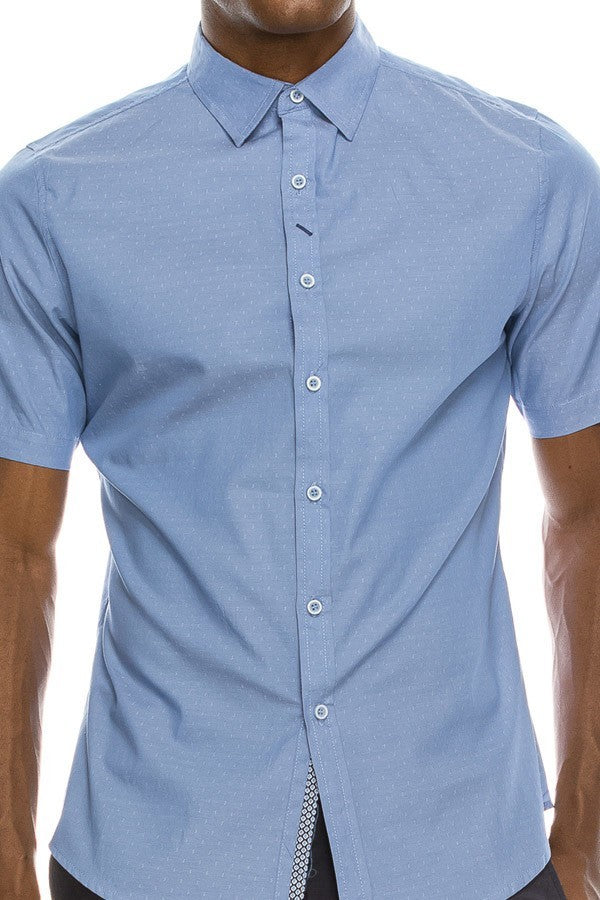FASHION BUTTON MEN SHIRT - BEYOU Apparel and Accessories