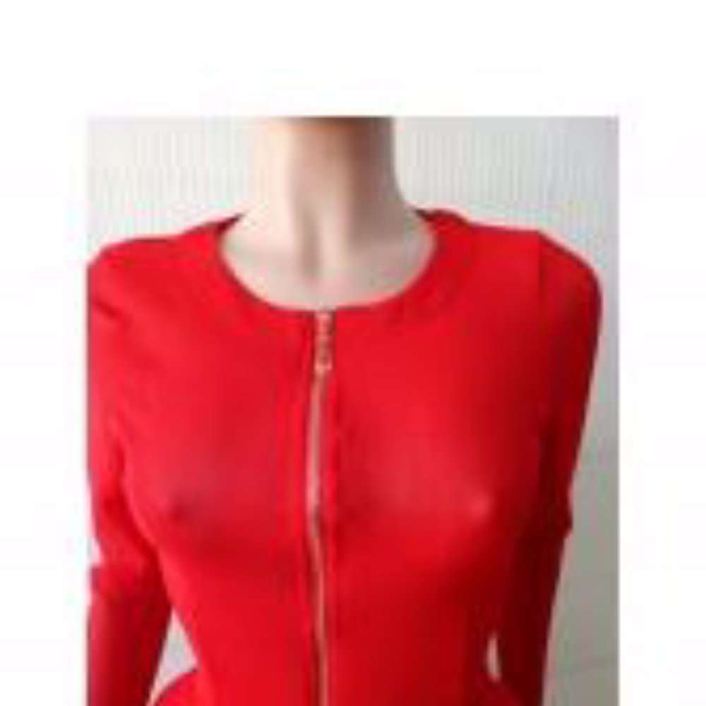 RUFFLE SHEERED LONGSLEEVE JACKET - BEYOU Apparel and Accessories, LLC