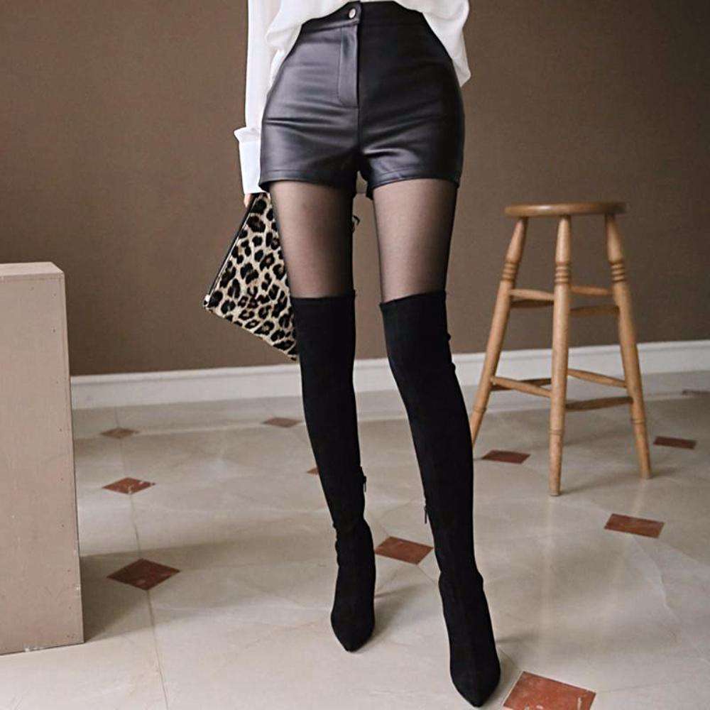 VERSATILE BLACK BLACK SHORTS BOTTOM WEAR - BEYOU Apparel and Accessories, LLC