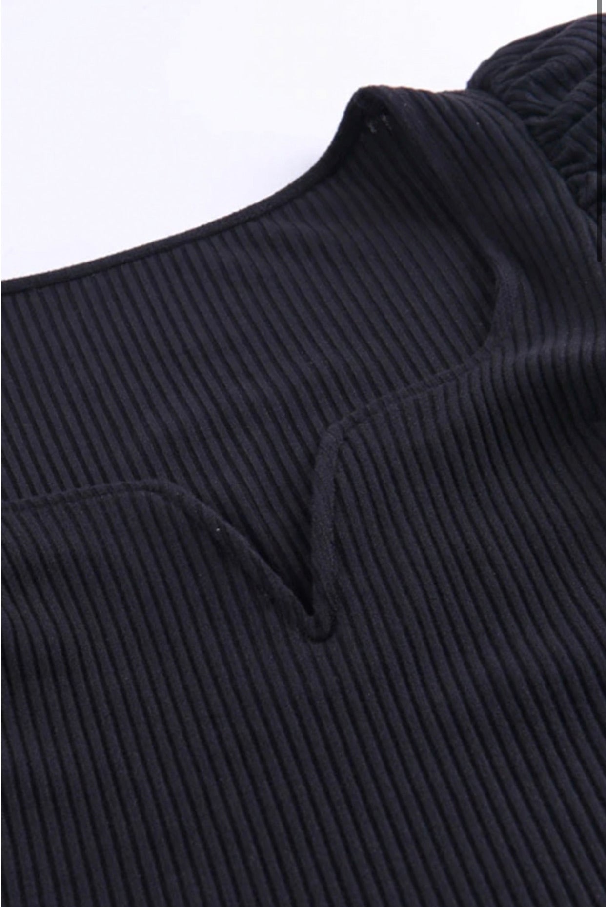 SOLID BLACK WHITE BODYSUIT - BEYOU Apparel and Accessories, LLC