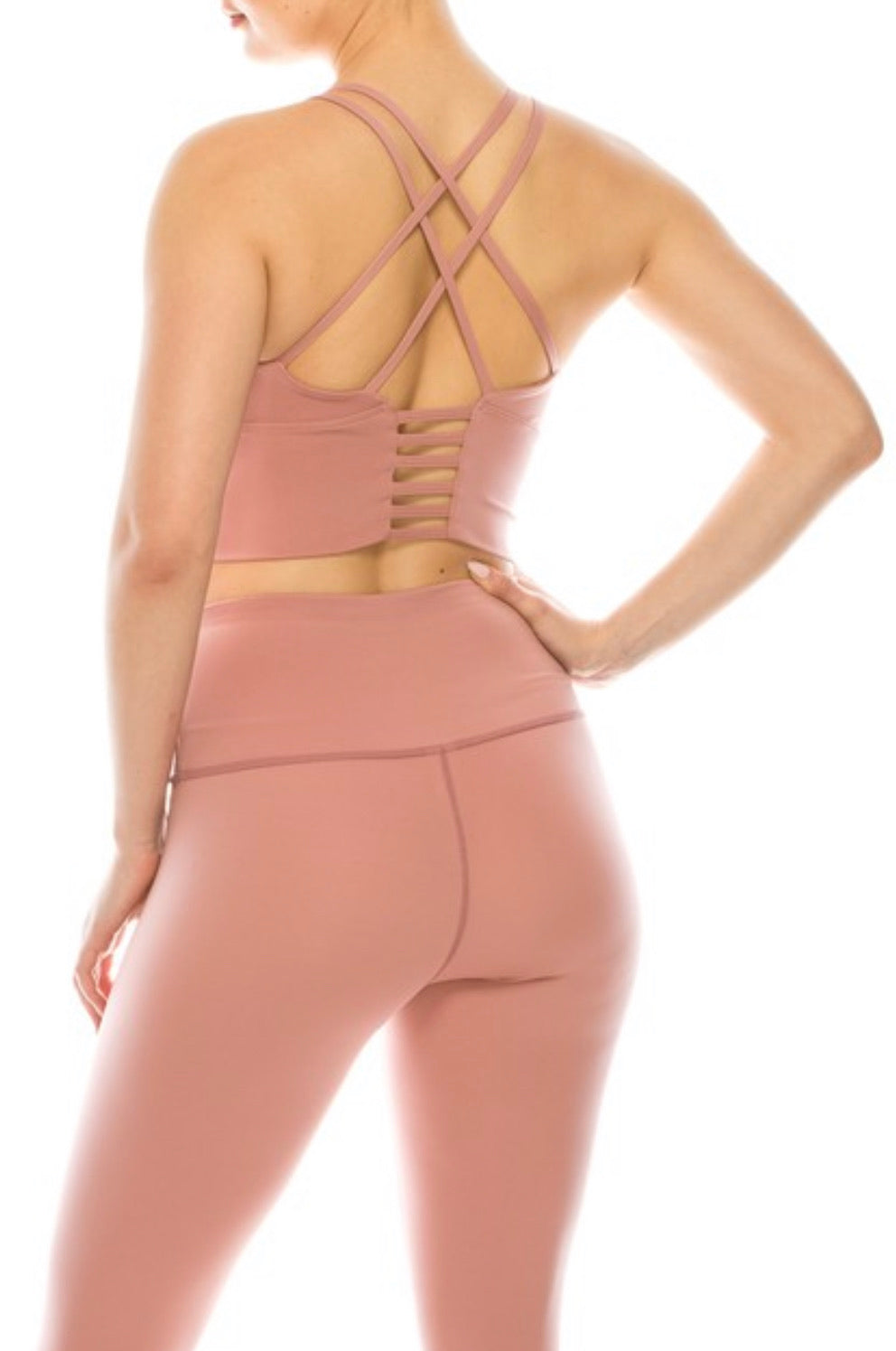 Cross Back Sports Bra - BEYOU Apparel and Accessories