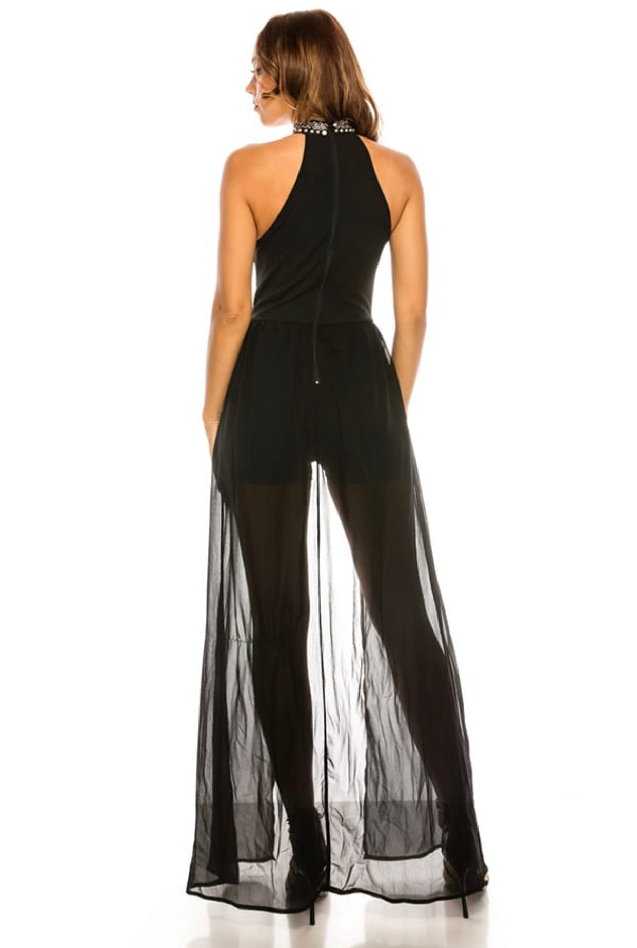 SEQUINS HI LOW ROMPER NEW ARRIVALS - BEYOU Apparel and Accessories, LLC