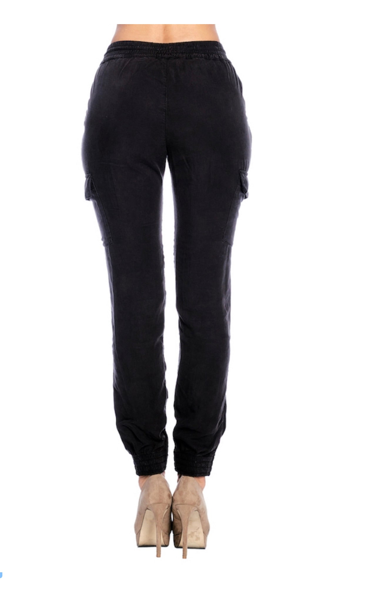SOLID COMFORTABLE LOSE SKINNY STRETCHABLE WAIST JOGGER PANTS - BEYOU Apparel and Accessories, LLC