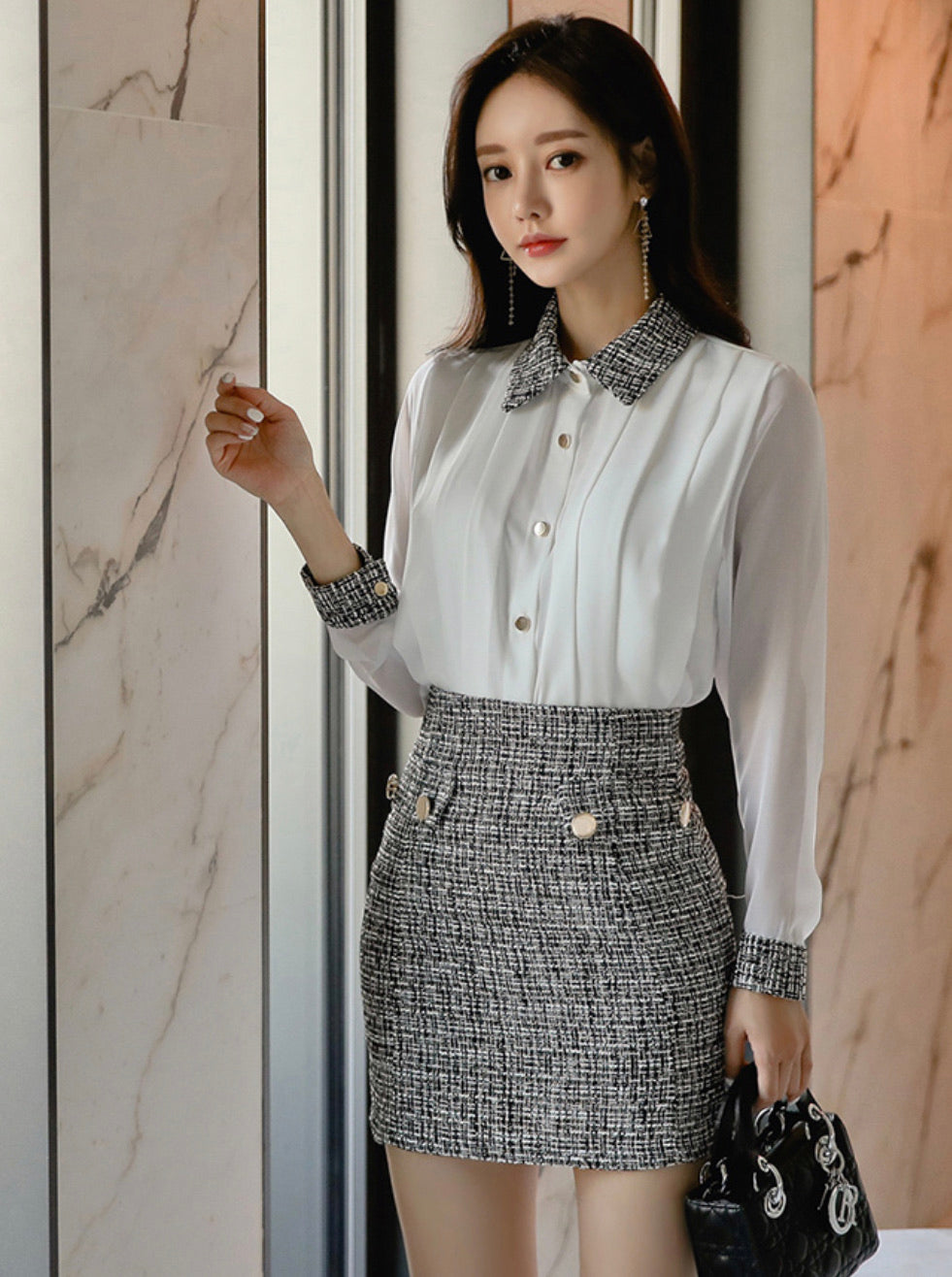 OL Conservative & Sexy Style Two Piece Skirt Sets - BEYOU Apparel and Accessories, LLC