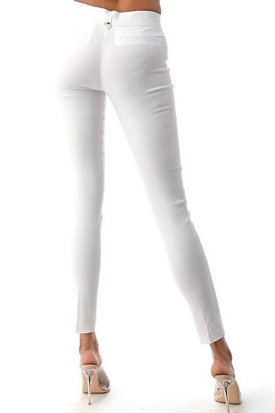 IN STYLE SKINNY CROPPED PANTS - BEYOU Apparel and Accessories