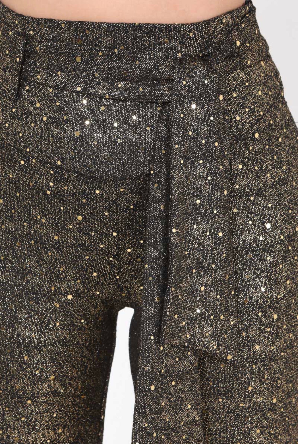 SHINY PAULETTE FASHION HIGH WAISTED BELT PANTS NEW ARRIVALS - BEYOU Apparel and Accessories, LLC